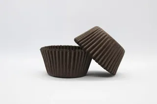 Brown Patty Pan   medium paper liner/cup   50mm base x 35mm wall        pk/500
