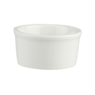 Round Dish/Ramekin - White - 70mm x 35mm  70ml