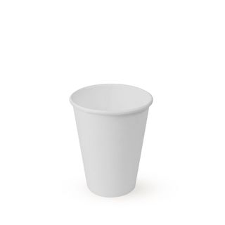 Shamrock 12oz White Tall Single Wall Cups