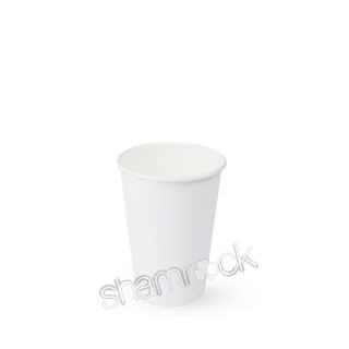 Shamrock Slim Single Wall White Cups