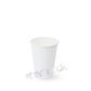 Shamrock Slim Single Wall White Cups