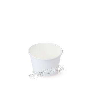 Shamrock 8oz White Paper Food Bowl     ctn/1000