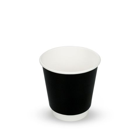 Shamrock 12oz Regular Double Wall Cup - Black
