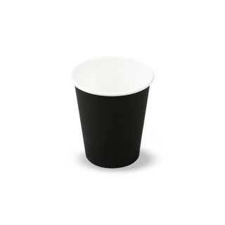 Shamrock 8oz Black Single Wall Cup