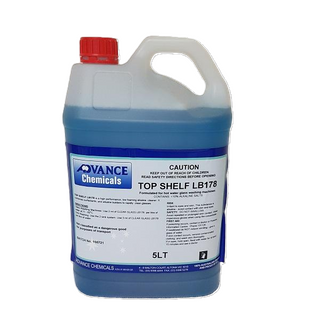 Top Shelf Machine/Hand Glass Wash LB178  5lt