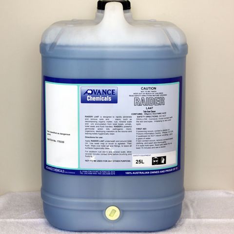 Raidar Toilet Bowl Cleaner LA47  25lt