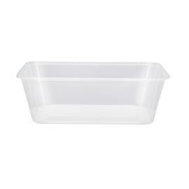 700ml   Clear Rectangle Take Away Container