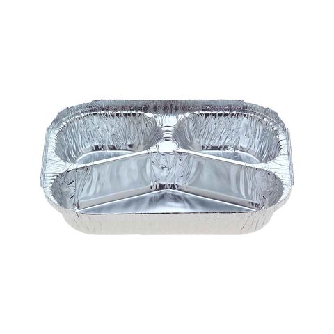 3 Part Meal Tray Shallow 590ml