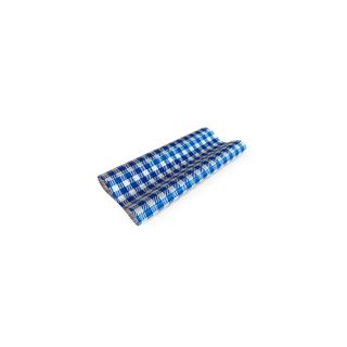 1/2 Cut - Blue Gingham Printed GP Paper    330mm x 430mm