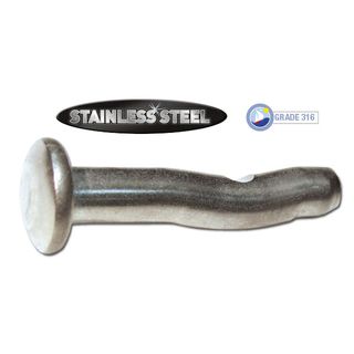 Mushroom Head Spike - Stainless Steel