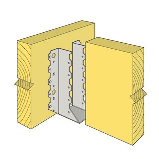 Framing Brackets - Suit LVL Sizes & Primed Dar T/Pine