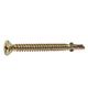 Metal Drilling Screws - Yellow Zinc