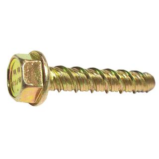 Hex Head Screwbolt - Yellow Zinc