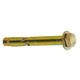 Flush Head Sleeve Anchors - Yellow Zinc