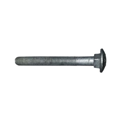 M10 x 300mm Galvanised Cup Head Bolt & Nut