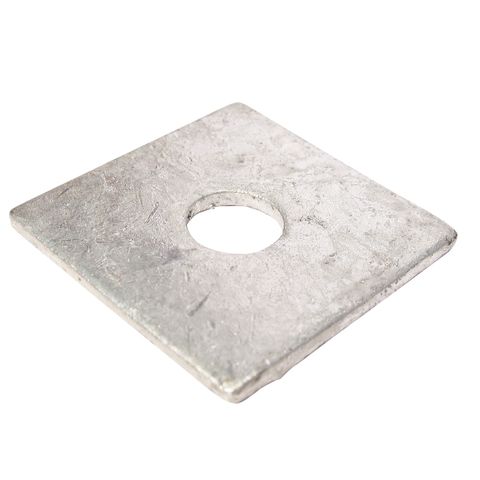 M20 50 x 50 x 5mm Galvanised Square Washer