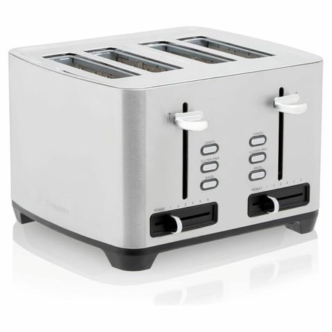 4 Slice Toaster Premium - Stainless Steel