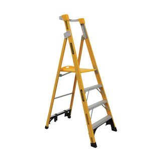 8 Step inc Platform - Fibreglass Platform Step Ladder