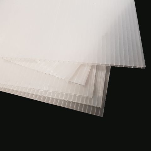 2.5mm Corflute Protection Sheet 350gsm 1800 x 1200mm - TRANSLUCENT