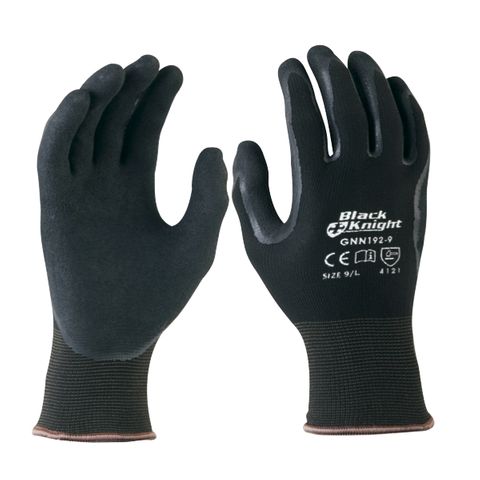 Black Knight Gloves per pair - X Large - Size 10