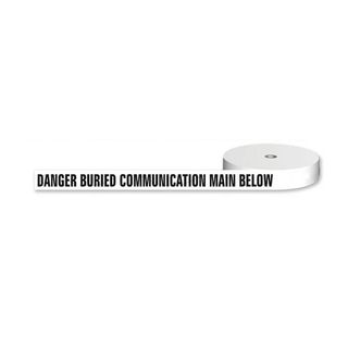 Underground Marker Tape- Communications Undetectable 100mm x 250m roll