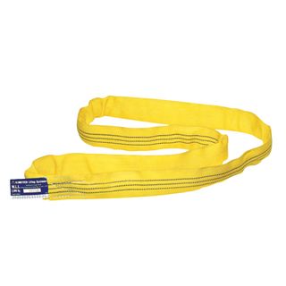 3000kg x 8m Round Sling Yellow