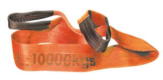 10,000kg x 6m Flat Sling Orange