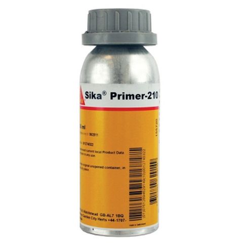 Sika Primer 210   250ml Primer used On Wet/Damp Concrete & Metal Substrates