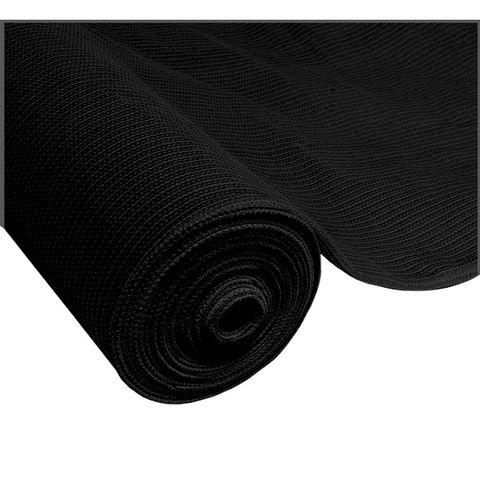 Shade Cloth Medium Grade 70% Blockout  50m x 1.8m - BLACK -