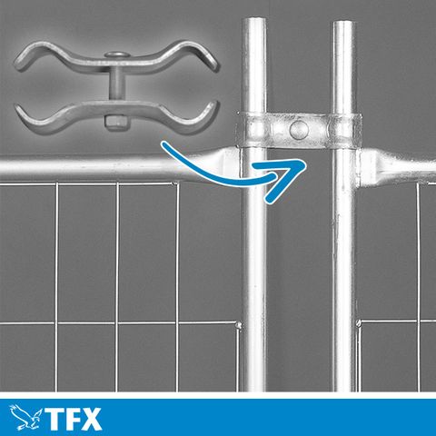 Clamps to suit - LG Temporary Fence Panel