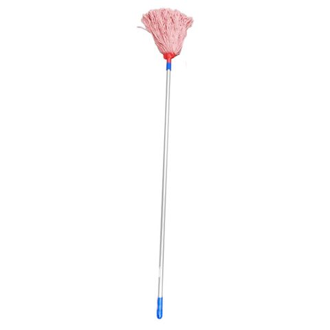Cotton Mop & Handle - RED