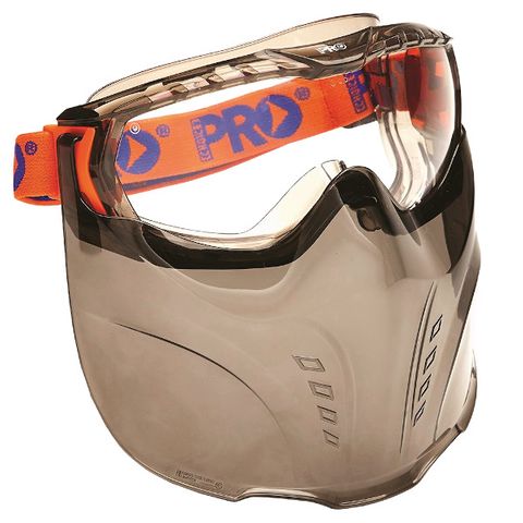 Vadar Safety Goggle/Mask Combo Smoke Lense