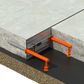 Expansion Joint System - 150mm - 1 x 3m EXJ150, 1 pack of 7 450 Round Gal Bar, 1 Pack of 7 Purple Sleeve, 1 x PW104