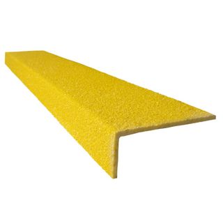 70 x 25mm x 1.2m Yellow Non Slip Stair Nosing