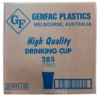 Paper Drinking Cups Box of 20 Sleeves