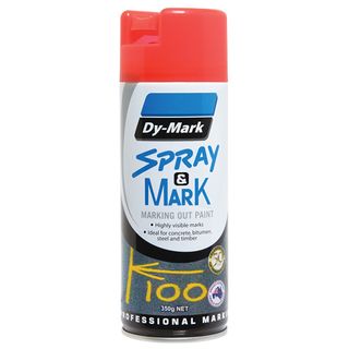 - DY-MARK - Survey Marking Paint Fluro Red