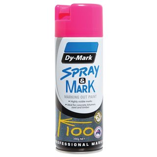 - DY-MARK - Survey Marking Paint Fluro Pink