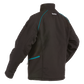 Makita Black Heated Jacket Kit 12V ( Charger + 1 x 1.5Ah Battery) - Medium -