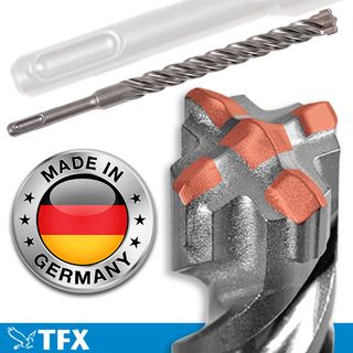 10 x 160mm SDS Plus GERMAN 4 Cutter Superior Quality Masonry Bit