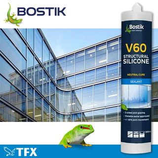 Bostik V60 GREY Silicone 300ml