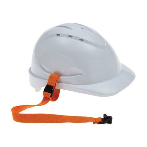 Hi Vis Elastic Hardhat Lanyards