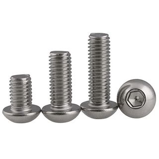 M10 x 20mm  Stainless 316 Grade Button Head Socket Screw