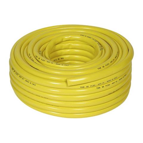 Ribbed Yellow  PVC Pressure Hose19mm I.D.