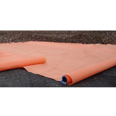 4m x 100m Orange Geotextile Fabric