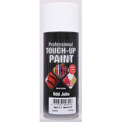 Budget Spray Touch Up Paint 300g - MATT WHITE