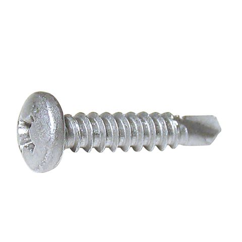 8g x 12mm Galvanised Pan Head screws