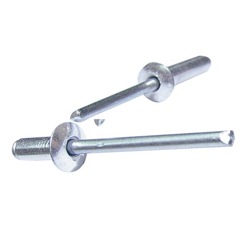 4.8mm x 6.4mm Aluminium Steel Dome Rivets