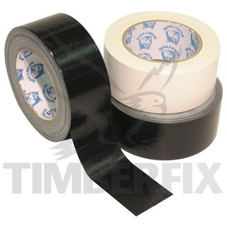 Black Cloth Tape 48mm x 25mtr