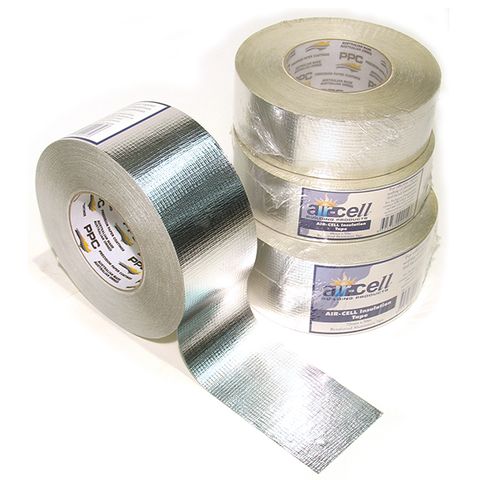 Silver Foil Tape 48mm x 50mtr Roll