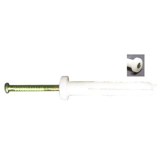 6.5mm x 40mm Round Head Nylon Anchors